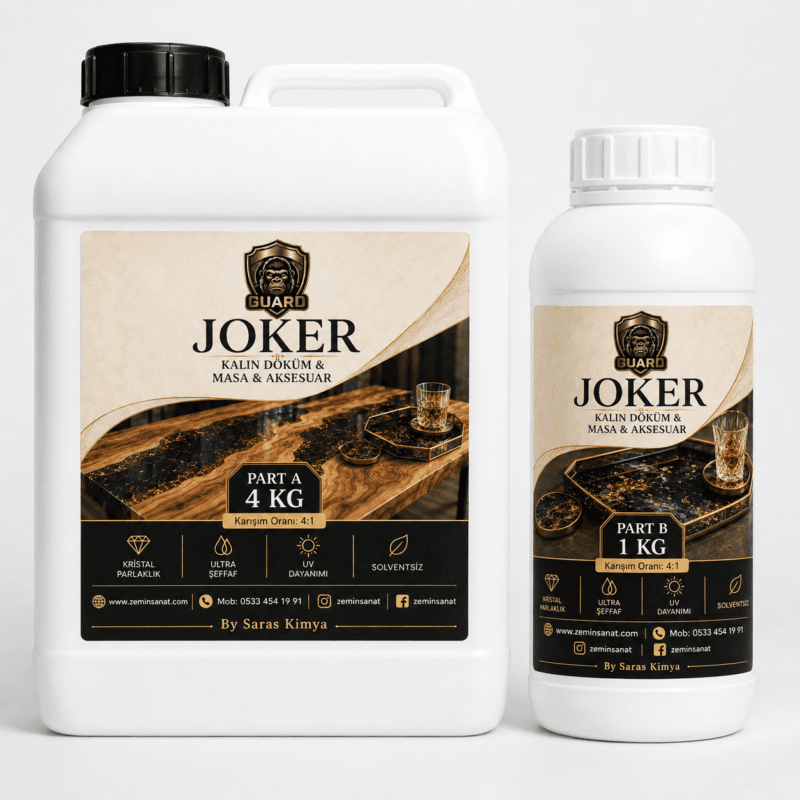 joker epoksi reçine 5 kg