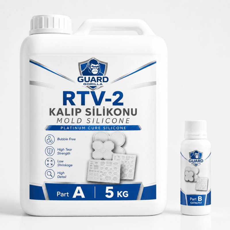 rtv 2 kalıp silikonu 5kg