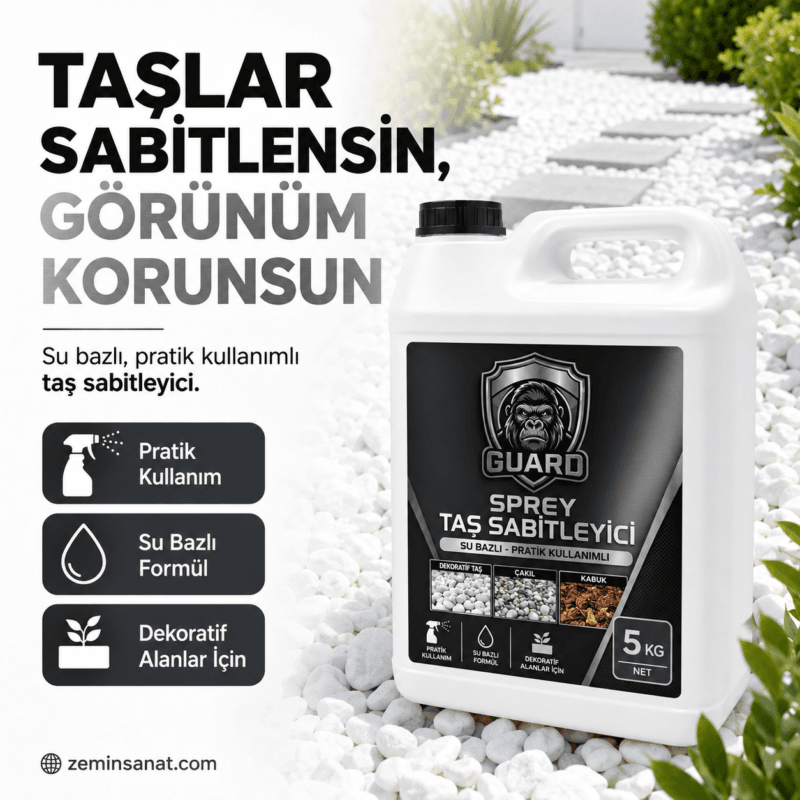 taş sabitleyici sprey