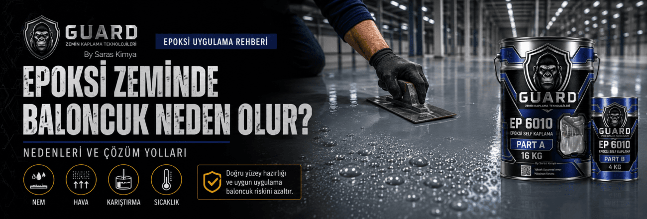 epoksi baloncuk neden olur
